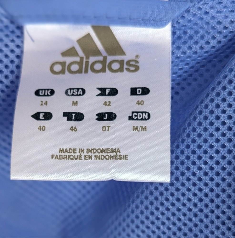 Adidas Blue Track Jacket - Picture 7 of 9